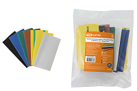 Трубка ТУТнг  40/20 набор:7 цветов по 3шт. 100мм. EKF