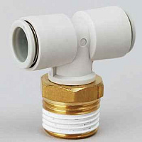 Тройник резьбовой угловой KQ2T12-04AS