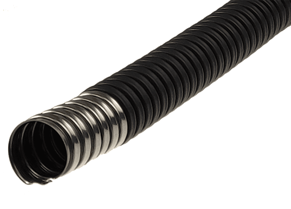 Металлорукав из нержавеющей стали в ПВХ изоляции Р3-НП нг 50 (15 м/уп.) В1,5 ГОФРОМАТИК