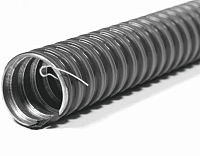 Металлорукав в ПВХ изоляции РЗ-ЦП нг LS 20 (50 м/уп.) с протяжкой ГОФРОМАТИК