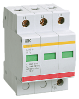 Разрядник ОПС1-B 3р (In=30kA, Un=420B, Im=60kA) Kinee