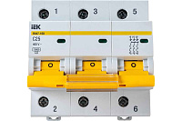 Автомат (ВА 47-100) 3п  25А (C) ИЭК