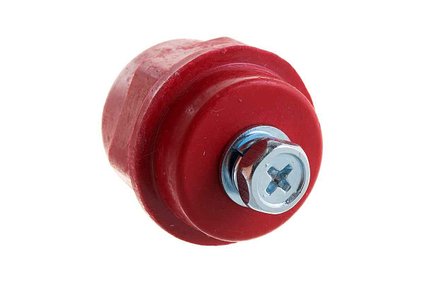 Изолятор шинный СМ25 силовой с болтом (Н25xD27xМ6мм)  HLT