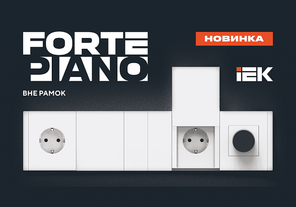 ИЭК ФортеПиано Выключ. 1-кл с инд.проxодн. 10А FP204 бел. IEK FORTE PIANO