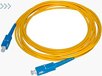 Патч-корд оптический TWT, PVC, симплексный, SC/UPC-SC/UPC, SM OS2, 2.0 м