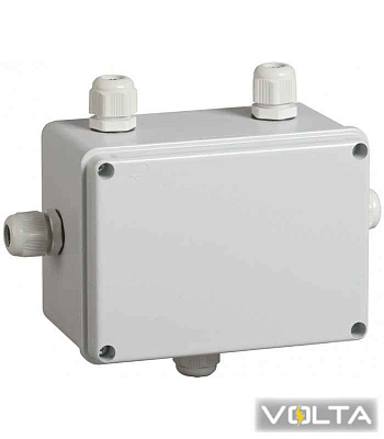 Коробка распаячная КМ41330 о/п 100x100x50 (5вводов) IP55 ИЭК