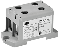 Клемма вводная КВС силовая 16-95 кв.мм. 2-рядная серая EKF