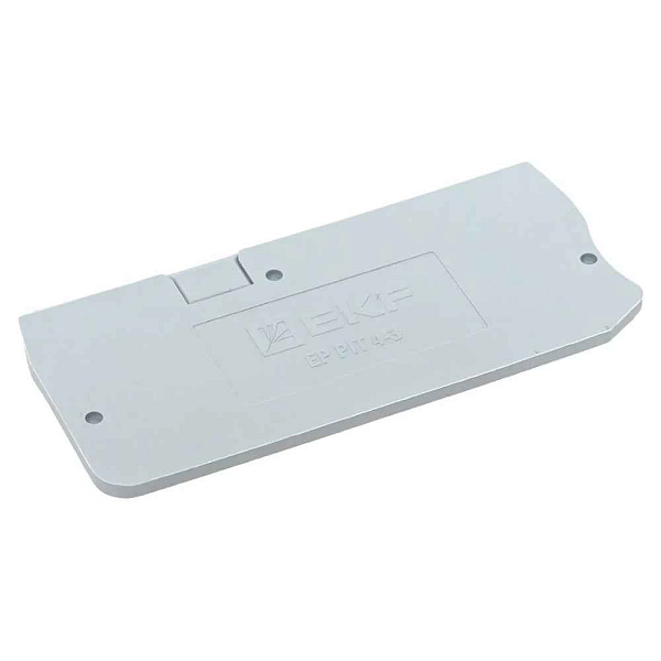 Заглушка для CP-MC 3 вывода 4мм2 серый ИЭК