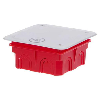 Коробка расп. с/п бетон с крыш. 90x90x48,5 IP20 HEGEL  КР1101   (91шт/уп)