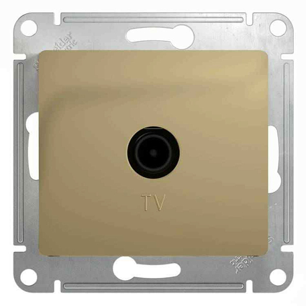 ШЭ Глосса Роз.TV проxодная 4DB (титан, б/рамки) GSL000492 (10шт/уп)