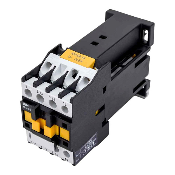 Контактор 18А  24В/АС3 1НО КМИп-11810  ИЭК
