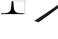 Картинка Профиль резиновый неармированный Т20
