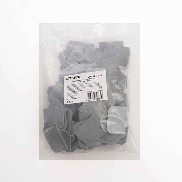 Заглушка для ЗНИ  2.5мм2 (JXB-S() Ж/з  EKF