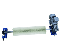 Щетка электрическая для очистки конвейерной ленты 1400 мм. Ø300