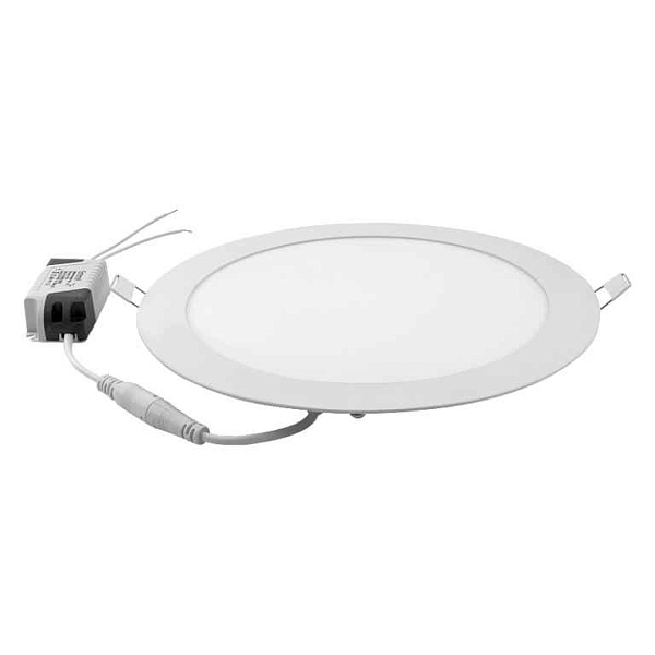 ДВО  18Вт панель 4К (круг R225, бел) GLP-RW13-225-18-4 General 413200