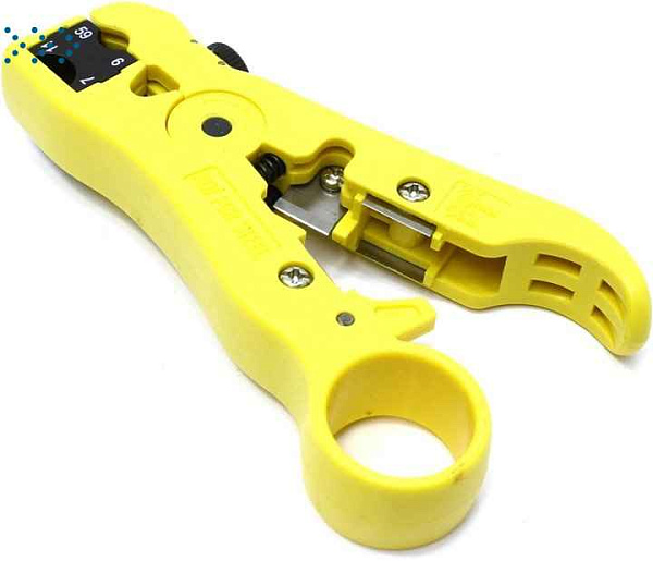 Набор для обжима витой пары и коаксиального кабеля