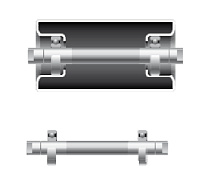 Ролики для конвейера V-формы500мм