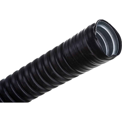 Металлорукав в ПВХ изоляции Р3-ЦП нг 32 (20 м/уп.) с протяжкой ГОФРОМАТИК