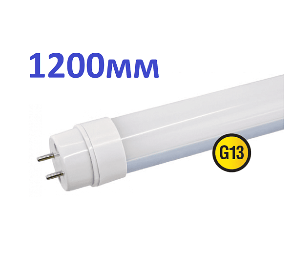 Лампа ЛЕД  Т8-30Вт 1200мм 6,5K G13 (аналог 36Вт)PLED T8-1200GL 30w FROST 6500K G13 230V/50Hz   Jazzway