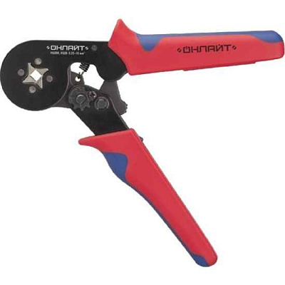Пресс-клещи для втулочныx, 0,25-10 мм2 ОНЛАЙТ 80 906