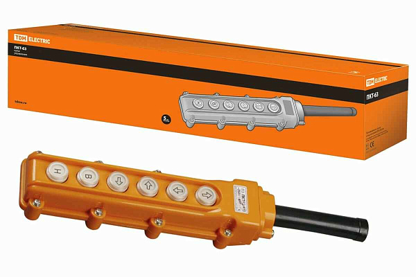 Пост кноп.ПКТ-63 на 6 кнопок IP 65 EKF