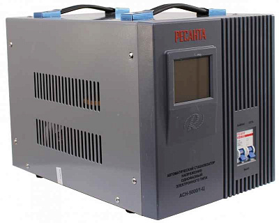 Стабилизатор напряжения АСН-5000 Н/1-Ц Lux 1ф 5кВт настен. IP20 Ресанта 63/6/16