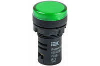 Сигнальн.арматура АD-22DS(LED) зеленая (матрица) 230В AC ИЭК