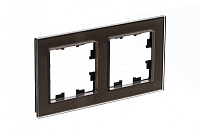 ШЭ Атлас рамка 2-я,(орг.стекло МОККО) ATN320602 (1шт/уп)