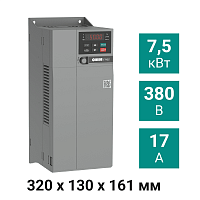 ЧП М900-0075M3 7,5 кВт 17 А, 380В M-Driver