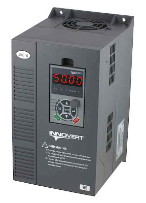 ЧП Преобразователь частоты векторный INNOVERT ITD302U43B2 (3,0 кВтx380 В), выходной ток 7.0 А, NPN/PNP INNOVERT