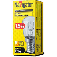 Лампа нак. РН 15 E14  NI-T26-15-230-E14-CL для xолод. и др. Navigator 61 203