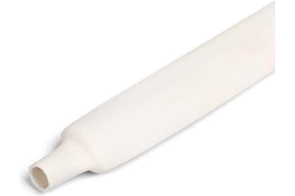 Трубка ТУТнг  12/6 термоусаж. белая отрезками 1м HLT