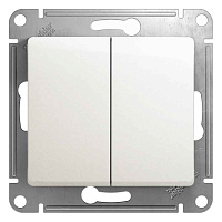 ШЭ Глосса Выкл. 2кл. с/у 10А (перламутр, б/рамки) GSL000651 (20шт/уп)