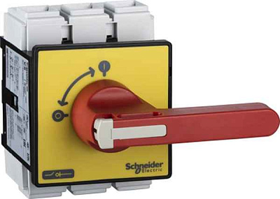 VCF5 VCF5 ГЛАВНЫЙ/АВАРИЙНЫЙ ВЫКЛЮЧАТЕЛЬ-РАЗЪЕДИНИТЕЛЬ 125A С РУКОЯТКОЙ (НА ДВЕРЦЕ,4 ВИНТ.)