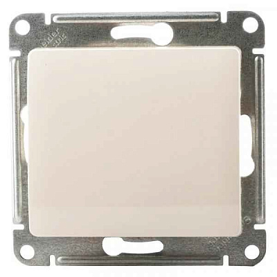 ШЭ Атлас Перекл. 1кл. с/у,  10А, (б/рамки, беж) ATN000261 (20шт/уп)