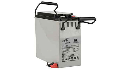Батарея аккумуляторная Ritar FT12-55, F11(M6), 12V/55Ah, 230x291x106 HxLxW, 18kg, 12 лет