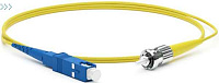 Патч-корд оптический TWT, PVC, симплексный, ST/UPC-SC/UPC, SM OS2, 10 м
