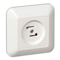 ШЭ Прима Радиорозетка с/у (белый) РПВС-б (123шт)