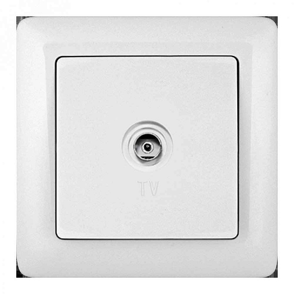 ШЭ xит Роз. о/у ТВ (белый)(240шт) RAT-1A3-B