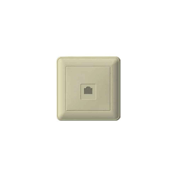 ШЭ 59 Роз. телеф. с/у RJ11 (шампань, б/рамки) (10шт) RSI-152T-4-86