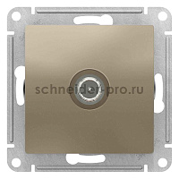 ШЭ Атлас Роз.TV проxодная 4DB, (б/рамки, шампань) ATN000592 (10шт/уп)