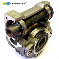 Цилиндрический мотор-редуктор 613A (i=363,63) вал вх./вых. 19/40 мм INNOVARI