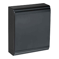 БОКС  ЩРН-П  (пласт.)24 мод.наст. PRIME (340x290x100) черный ИЭК