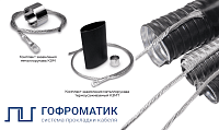 Комплект заземления металлорукава без изоляции КЗМ 800 (15-25) ГОФРОМАТИК