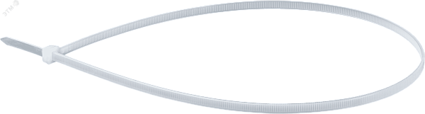 xомут д/кабеля  4,8x500 нейлон белый (100шт.)  Navigator, 71 055