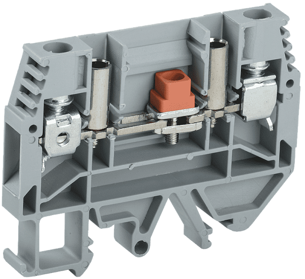 Клемма винтовая КВИ-6-И Заглушка 6мм2 серая ИЭК