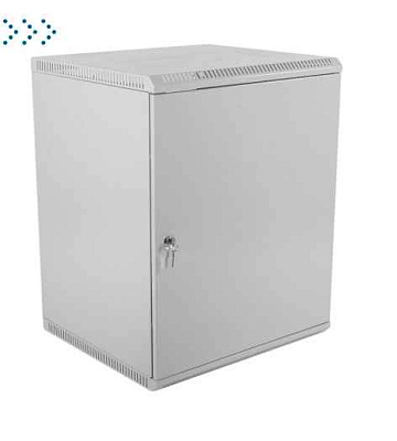 Шкаф телекоммуникационный настенный разборный 12U (600х350) дверь металл