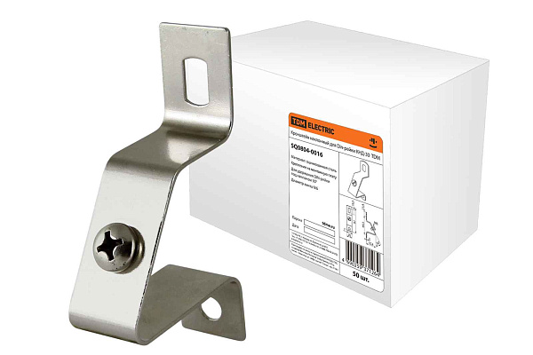 Кронштейн наклонный для Din-рейки КНД-30 ТДМ