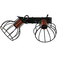 Эстель 521 черн.муар НББ 01-2x60-111 Е27 ИУ Светильник настенный