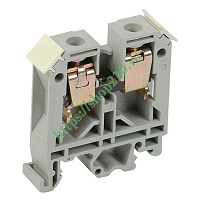 Клеммник ЗНИ- 50А 6мм2 (JXB50А) серый ИЭК